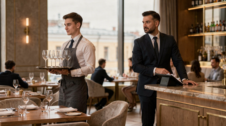 Карьерный путь в HoReCa: от официанта до управляющего рестораном